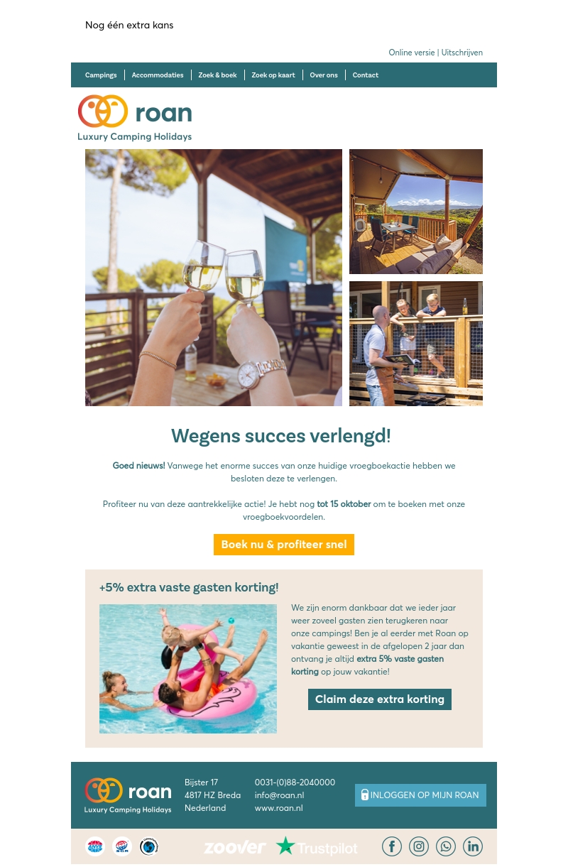 📢 Wegens succes verlengd! 📢 Wegens succes verlengd!