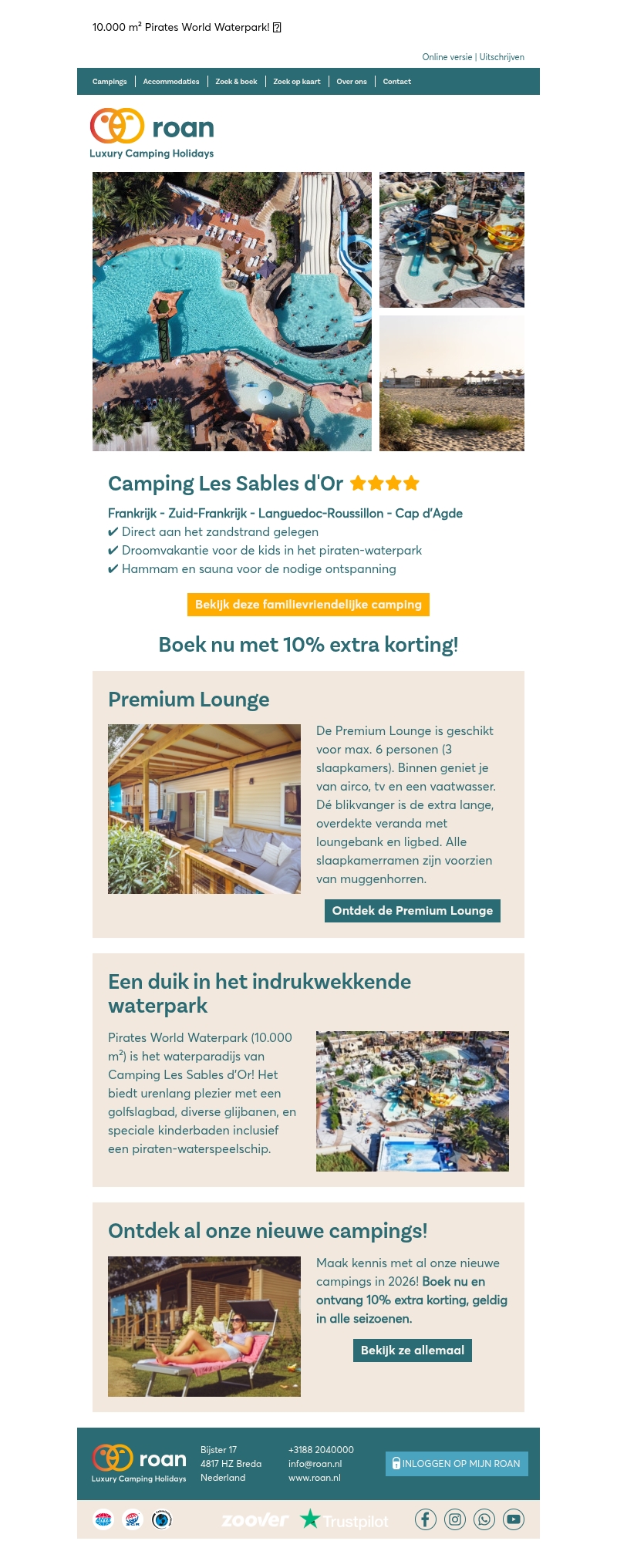 Nieuw! Camping Les Sables d'Or Nieuw! Camping Les Sables d'Or
