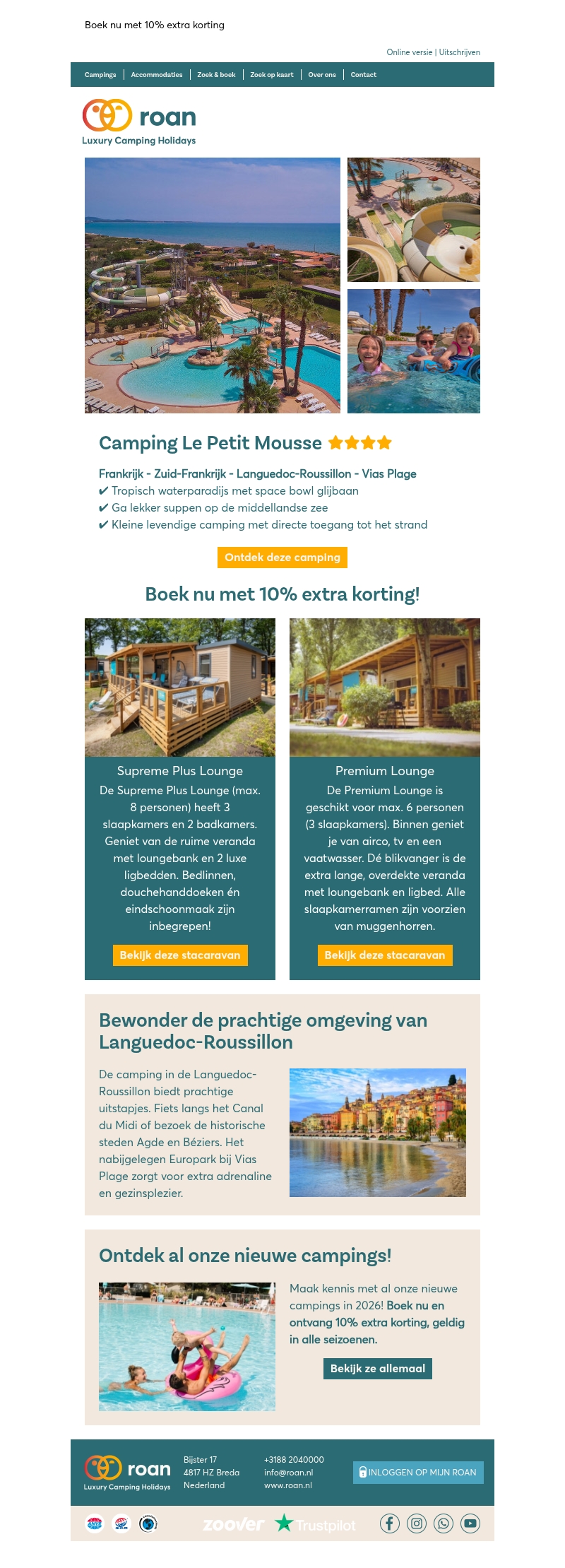 De volgende nieuwe camping: Le Petit Mousse! ☀️ De volgende nieuwe camping: Le Petit Mousse! ☀️