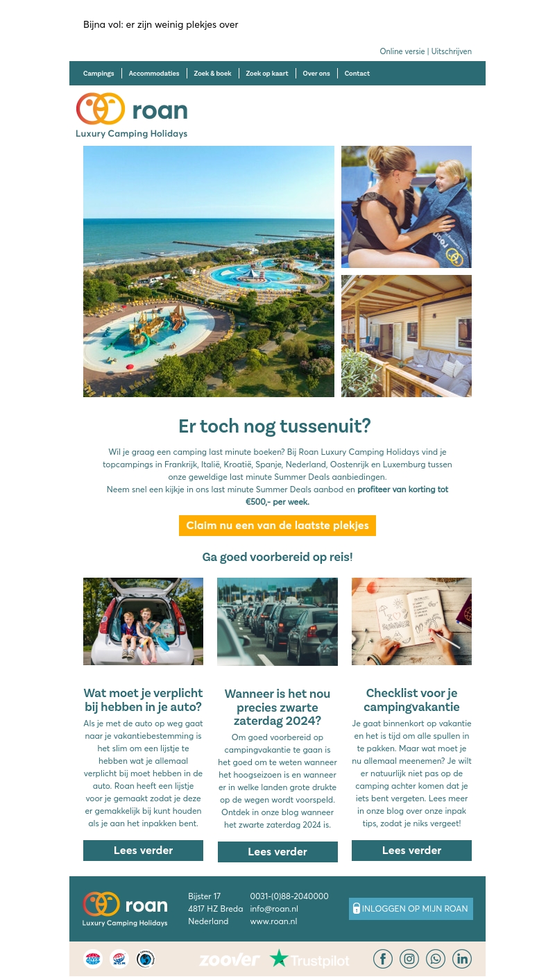 Er toch nog tussenuit?🌴 Er toch nog tussenuit?🌴