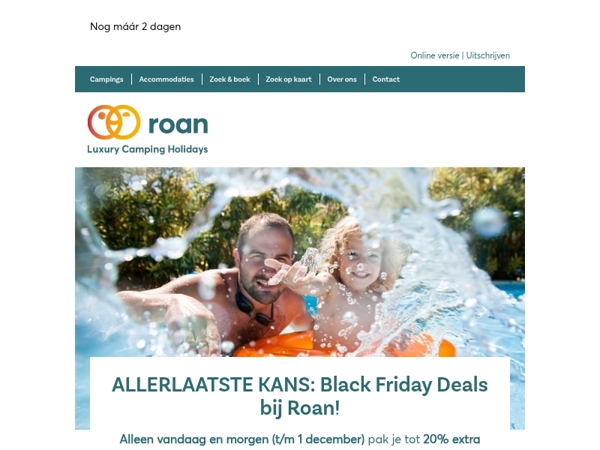 ⌛ Je allerlaatste kans op Black Friday korting!