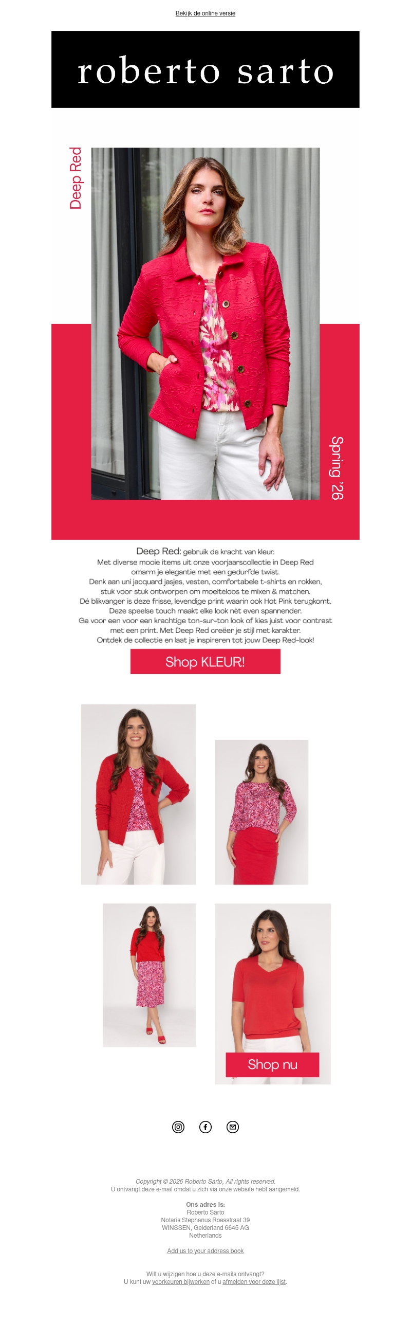 Deep Red; Gebruik de kracht van kleur! ❤️ Deep Red; Gebruik de kracht van kleur! ❤️