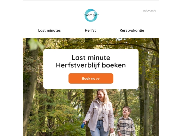 Herfstige last minutes vanaf € 164,-*
