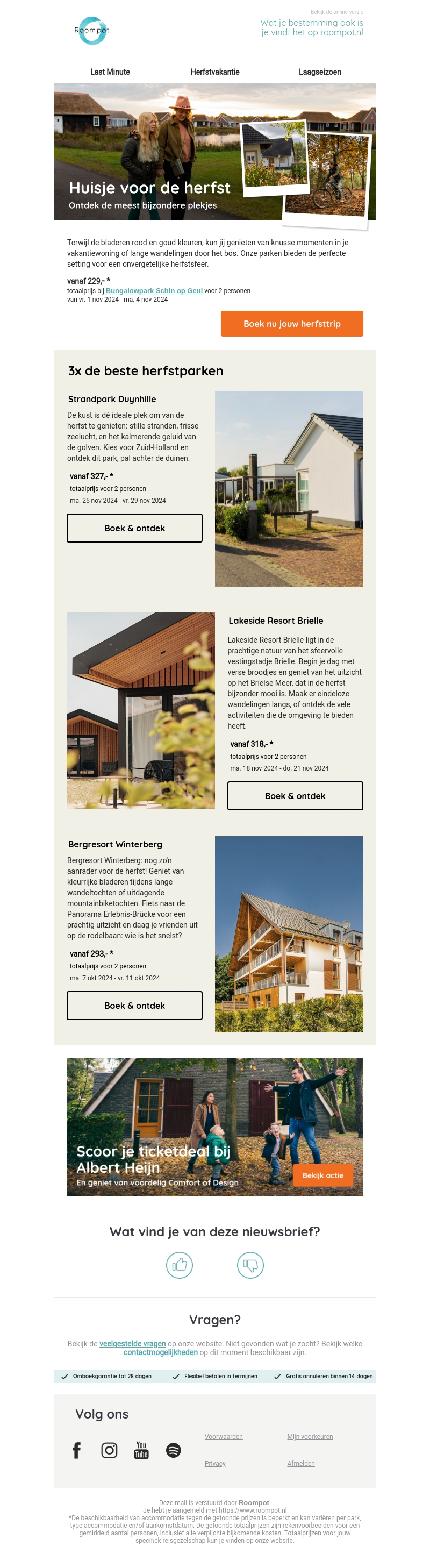 Huisjes voor de herfst Huisjes voor de herfst