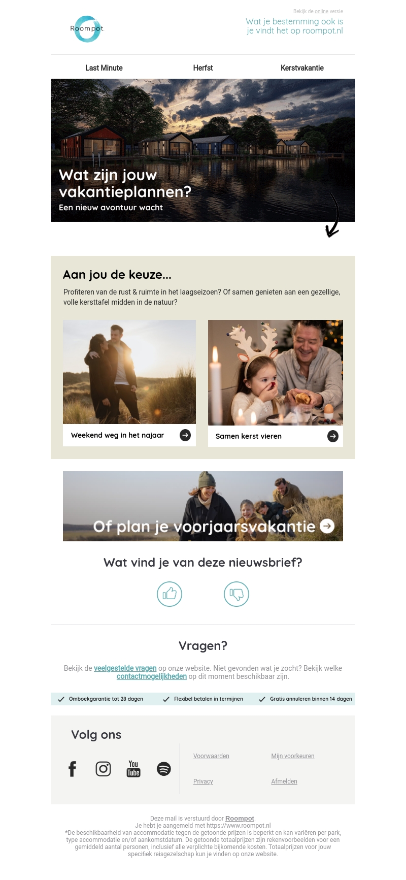 Ontdek jouw ideale vakantie: herfst of kerst? Ontdek jouw ideale vakantie: herfst of kerst?