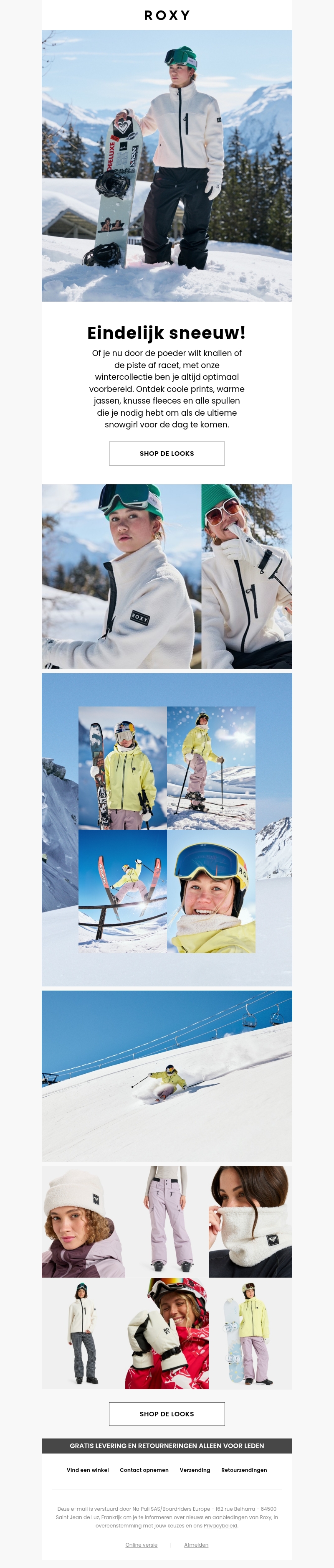 Eindelijk sneeuw! Eindelijk sneeuw!