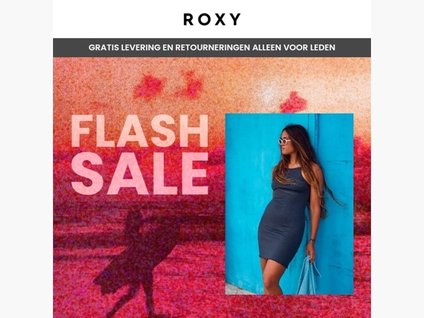 Flash Sale: nog maar een paar uur ...