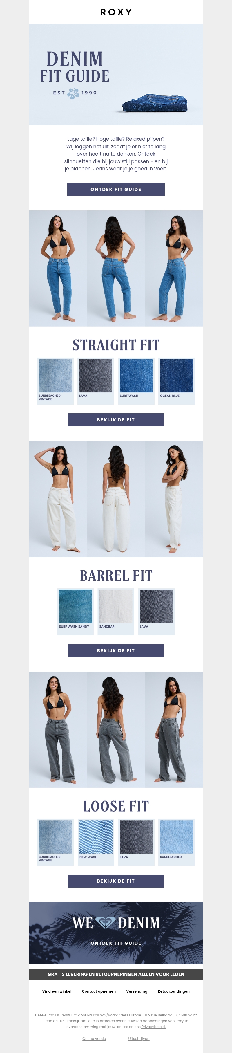 De Denim Fit De Denim Fit