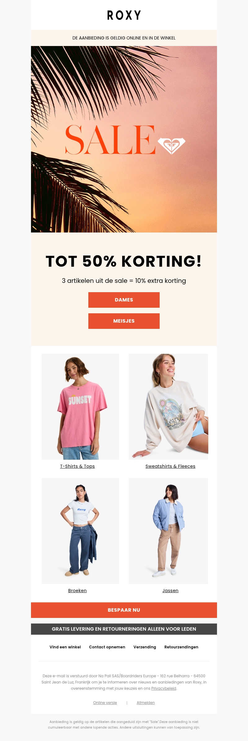 Sale: de nieuwe afprijzing is gestart 💥 Sale: de nieuwe afprijzing is gestart 💥