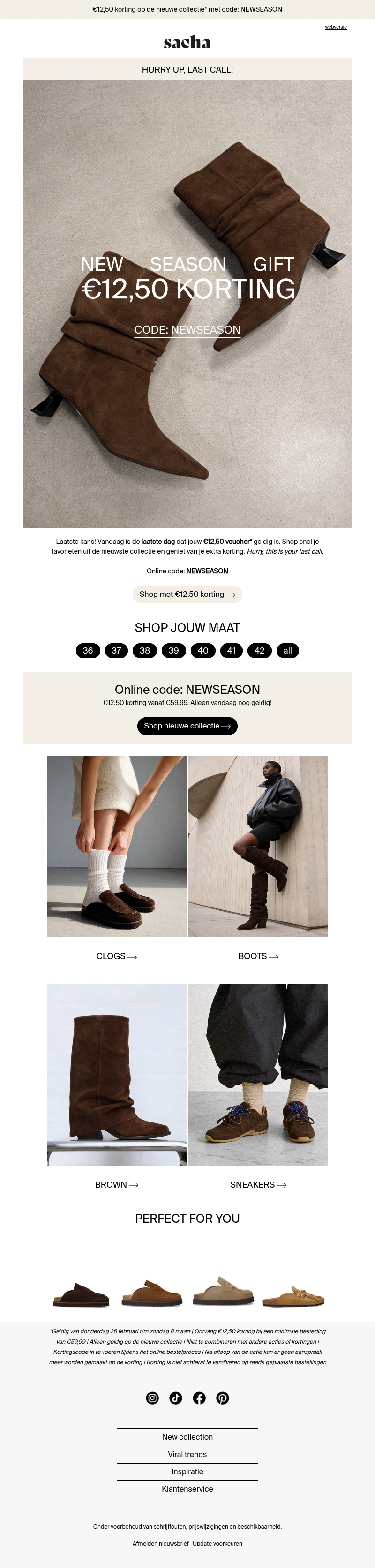 Jouw €12,50 voucher verloopt vandaag Jouw €12,50 voucher verloopt vandaag