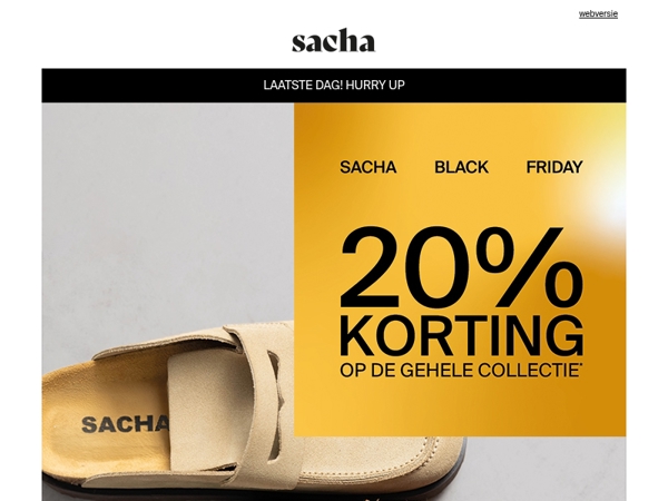 Laatste dag Black Friday...