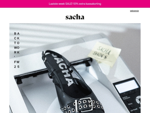 Nieuwe slingbacks