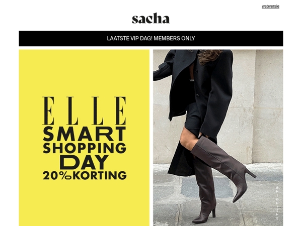 Exclusief voor jou: 20% korting