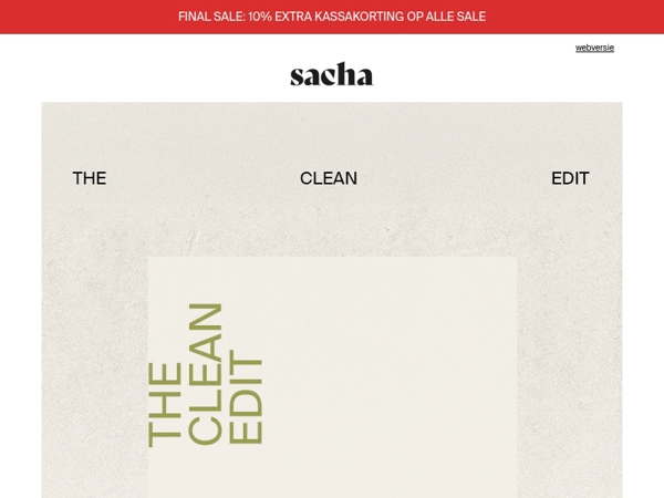 Drop 01: The Clean Edit