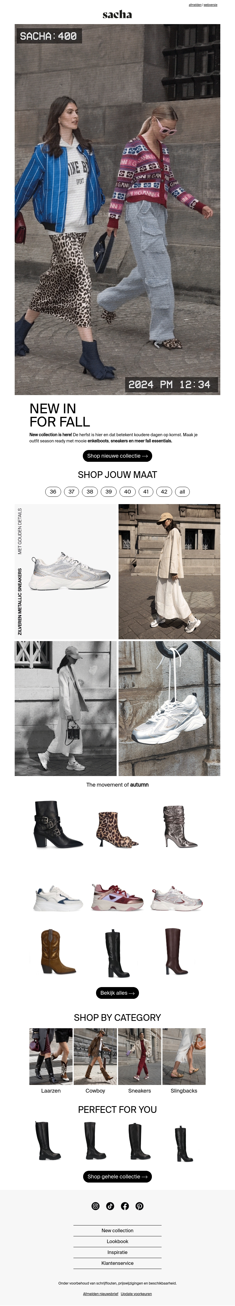 Nieuwe collectie Nieuwe collectie