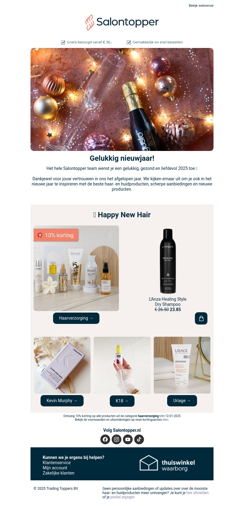 🥂 Gelukkig nieuwjaar! 🥂 Gelukkig nieuwjaar!