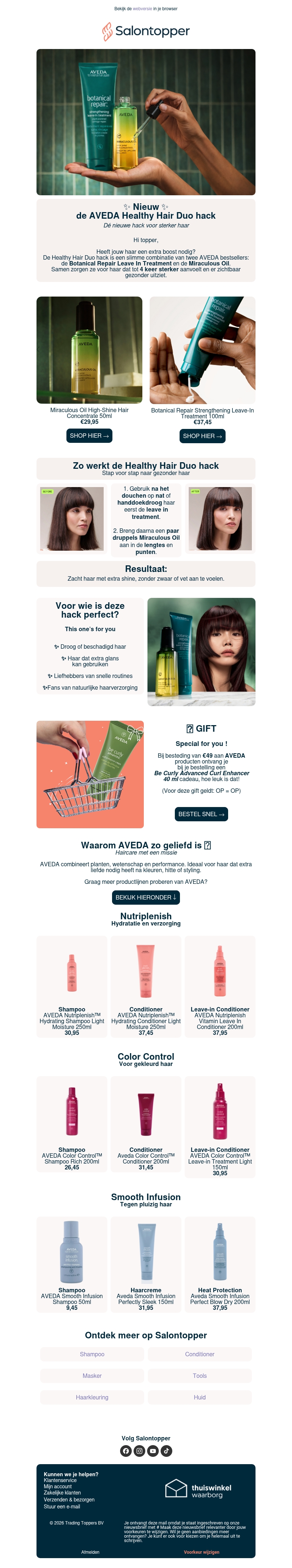 Dé nieuwe Healthy Hair Duo hack die je moet kennen Dé nieuwe Healthy Hair Duo hack die je moet kennen