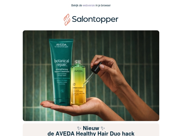 Dé nieuwe Healthy Hair Duo hack die je moet kennen