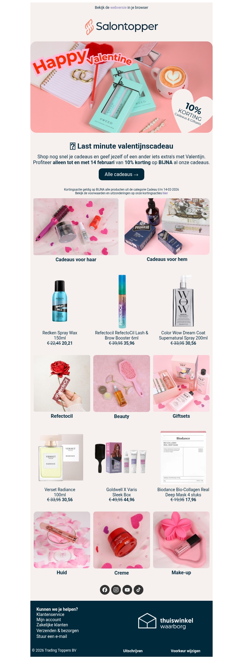 Last minute valentijnscadeau ๐ 10% KORTING Last minute valentijnscadeau ๐ 10% KORTING