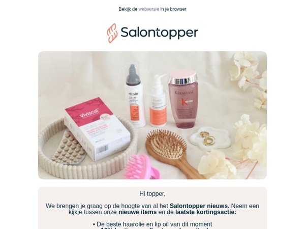 📰 Nieuwe items, kortingsacties en meer