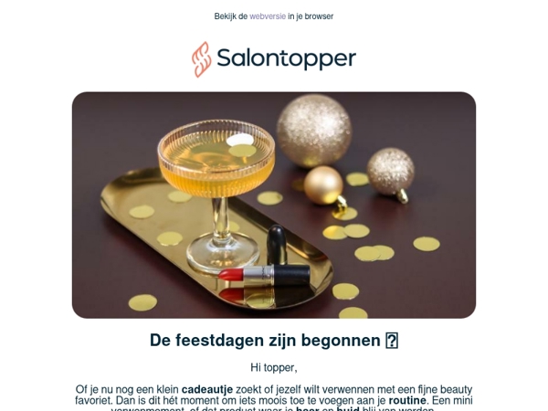 Salontopper wenst jou...🎄