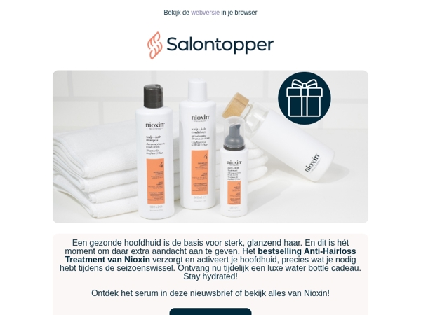 Speciaal voor jou 🧴 Ons bestselling serum nu tijdelijk met een cadeau