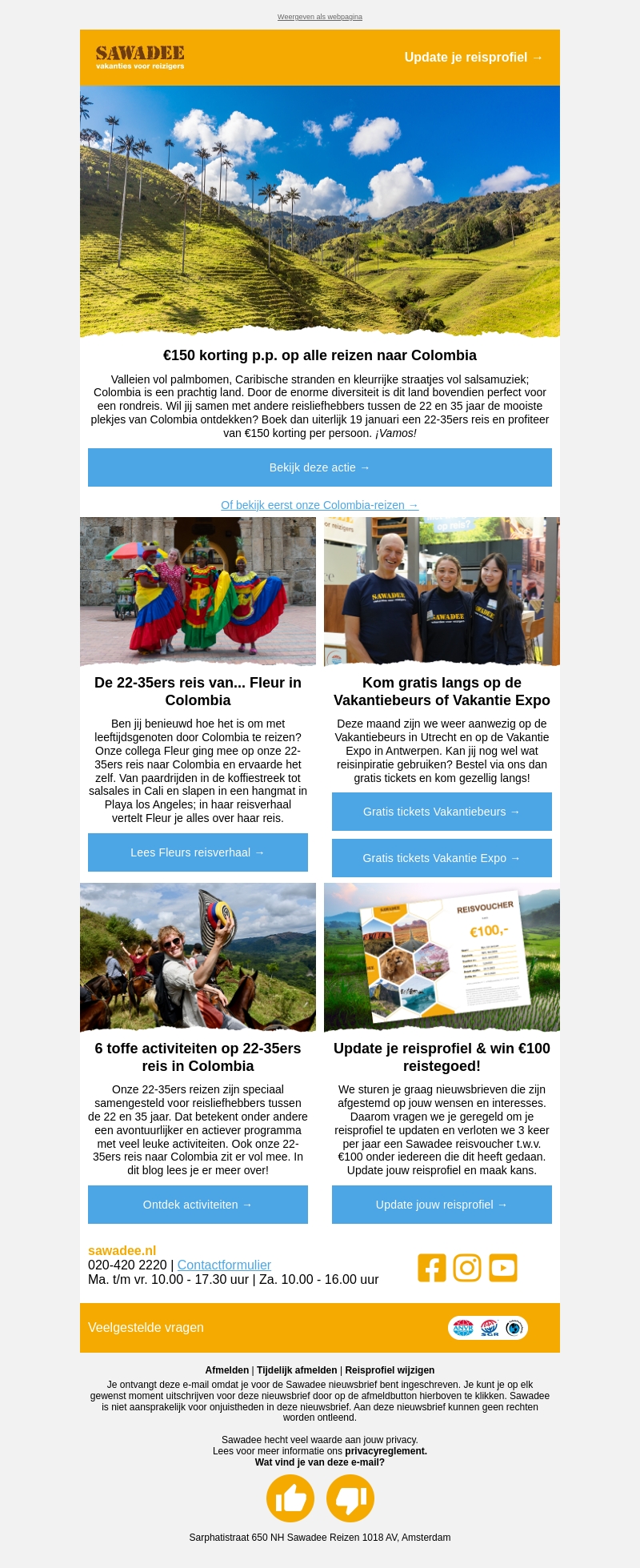 Nú €150 korting p.p. op dit kleurrijke land Nú €150 korting p.p. op dit kleurrijke land