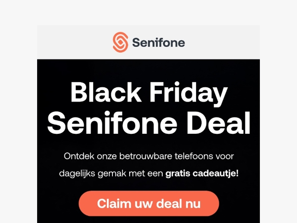 Black Friday-deal: Tot €10 korting! 🎁