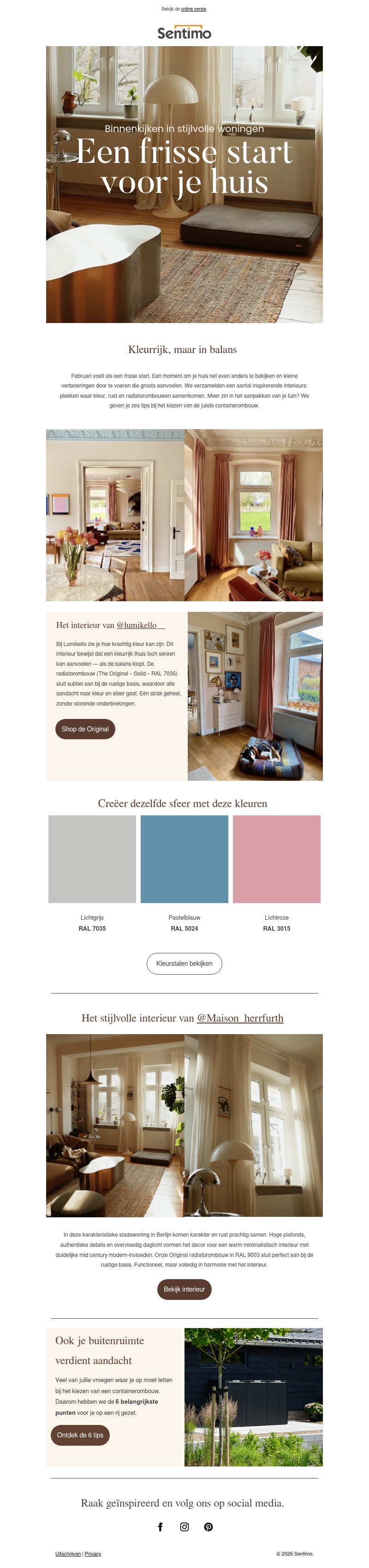 Een frisse start voor je huis ✨ Een frisse start voor je huis ✨