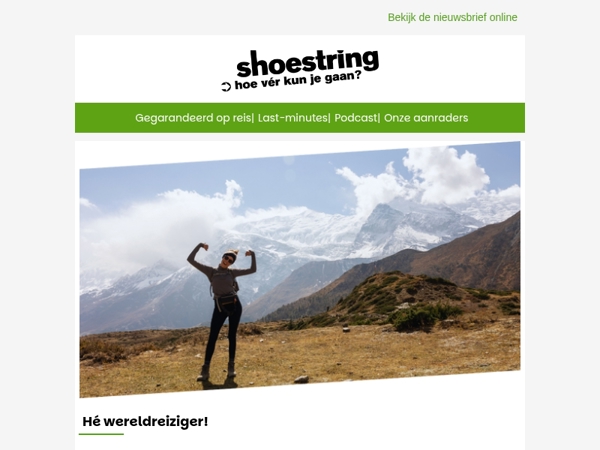 Bijzondere ervaringen beleef je met Shoestring!