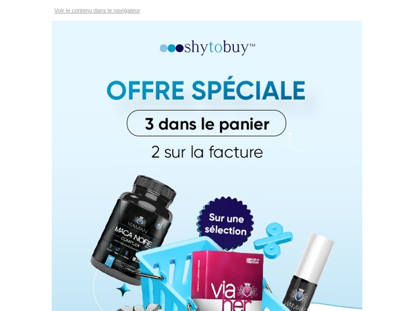 🔥 Profitez à fond : 3 produits, 2 seulement à régler