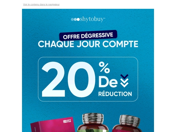 🧡 On vous garde votre remise… mais pas pour longtemps