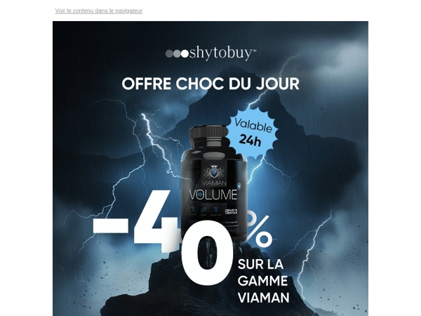 ⚡ -40% sur toute la gamme Viaman. Du jamais vu !