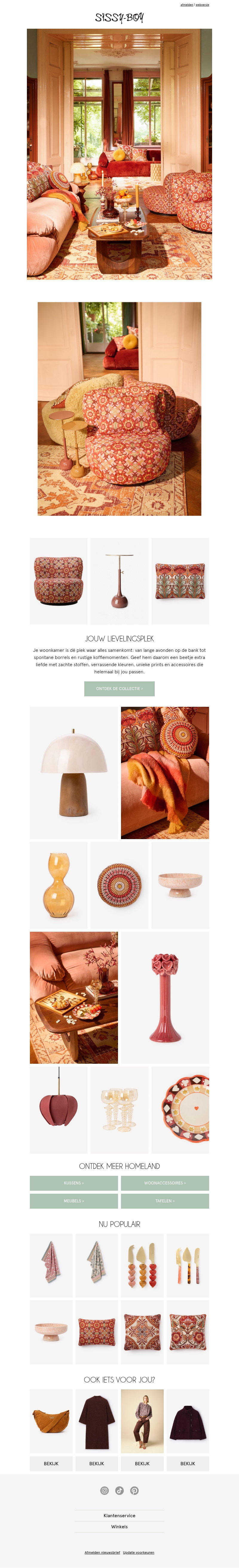 Laatste mail: Oktober woonmaand