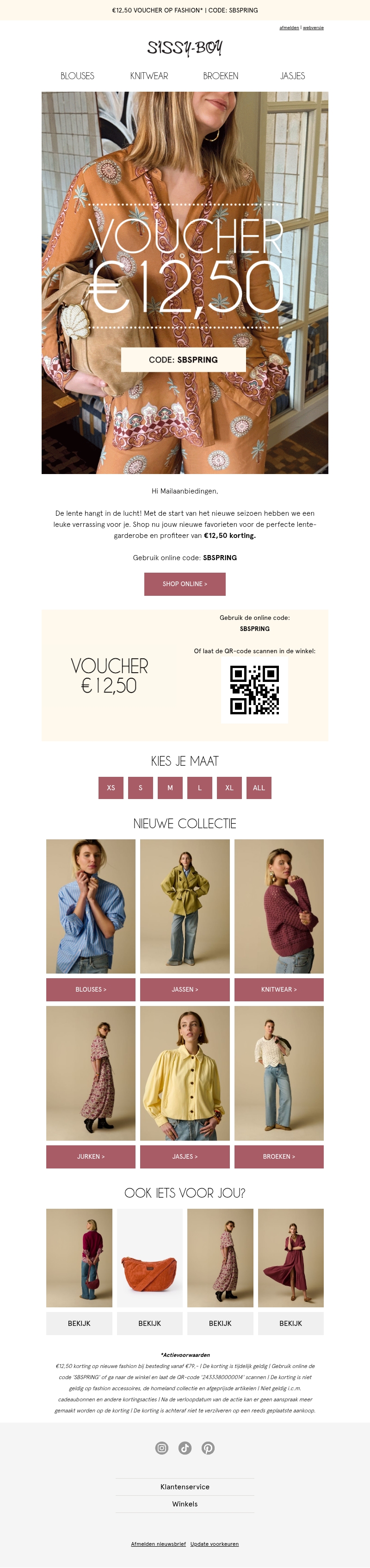 Exclusief voor jou: €12,50 voucher Exclusief voor jou: €12,50 voucher