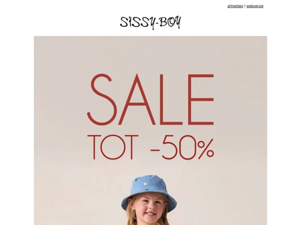 SALE tot -50%