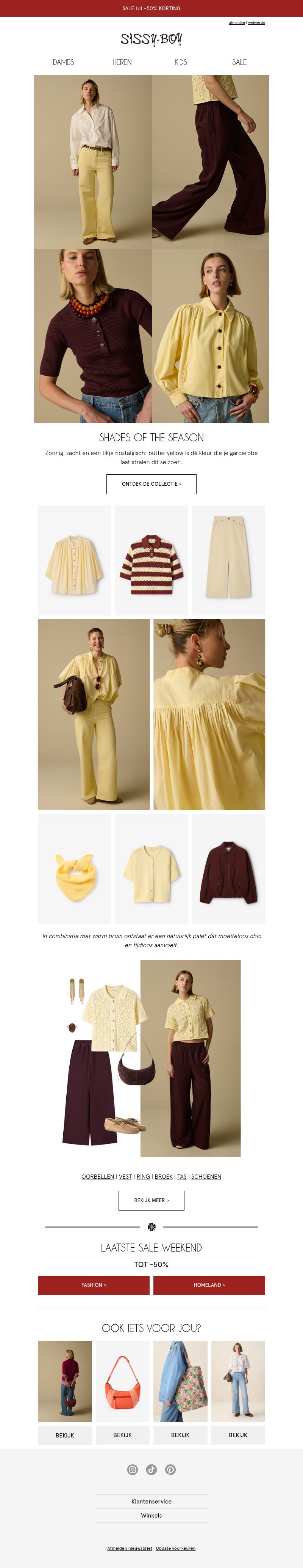 De kleuren van dit seizoen De kleuren van dit seizoen
