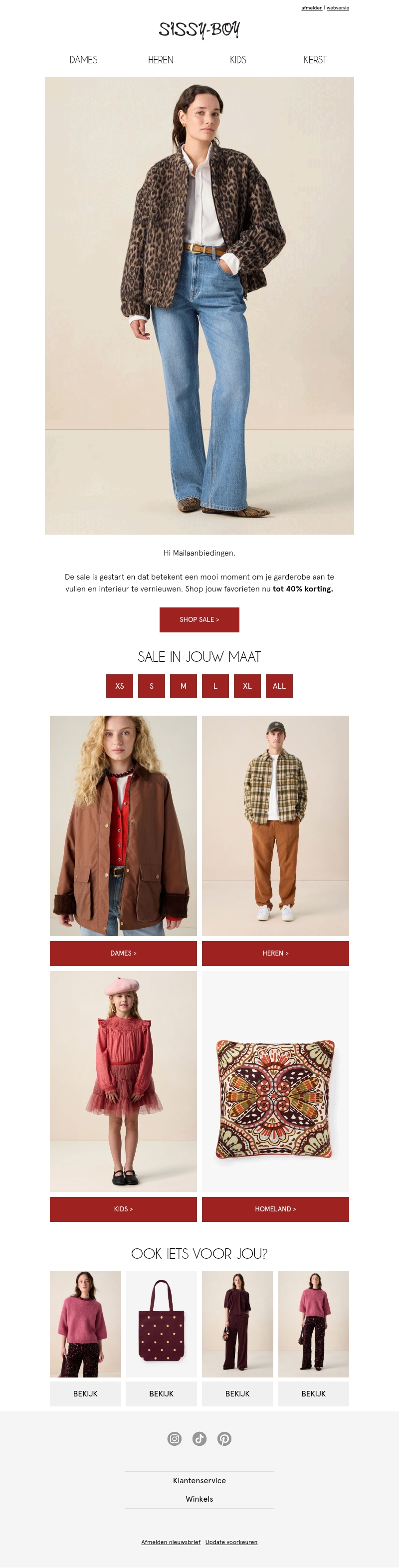 De winter sale is begonnen! De winter sale is begonnen!