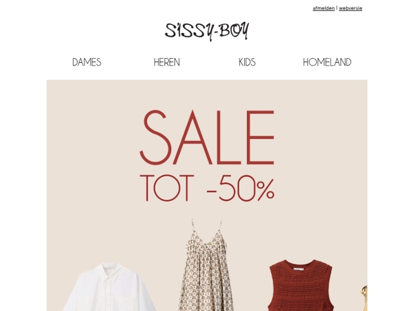 SALE in jouw maat