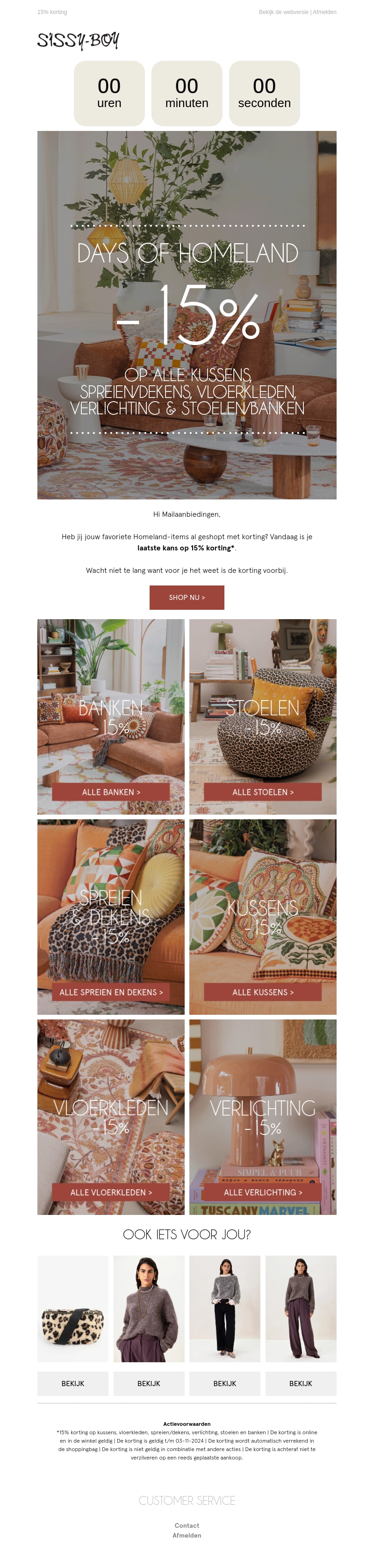 Laatste dag ⏰ Laatste dag ⏰