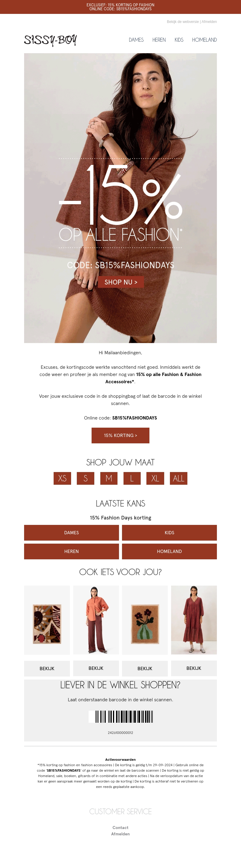 Laatste uren: 15% korting! Laatste uren: 15% korting!