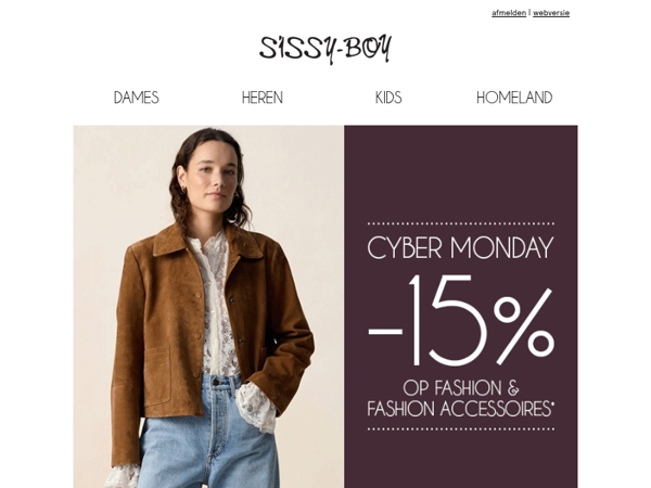 15% korting tot 23:59u🍀