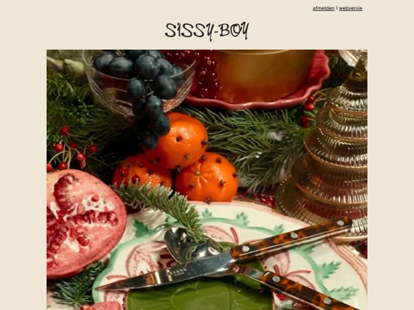 Alles voor een prachtige kersttafel