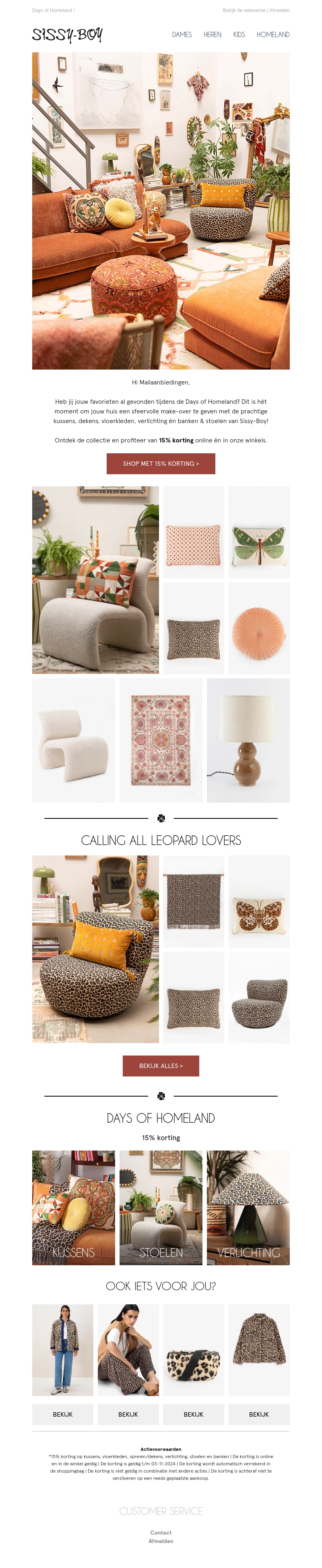 Uitgelicht voor jou: 15% korting Uitgelicht voor jou: 15% korting