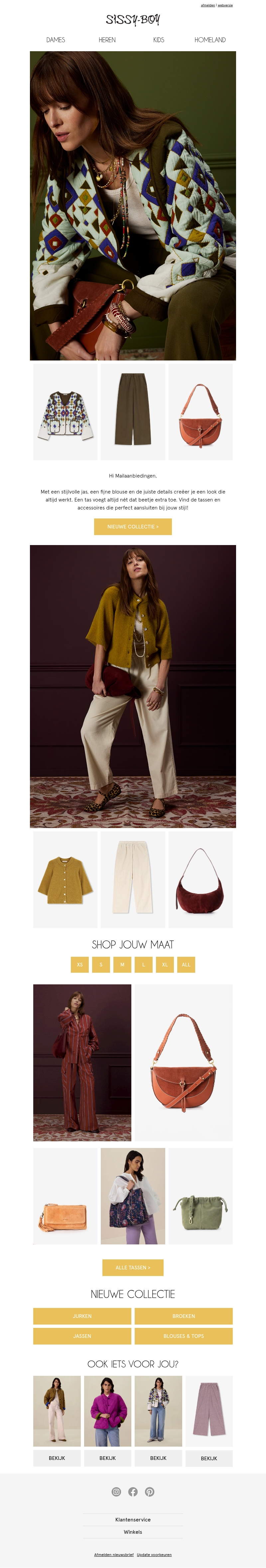 Jouw look, tot in de details Jouw look, tot in de details