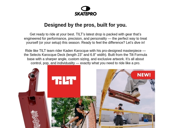 🔥New TILT Drops Are Here