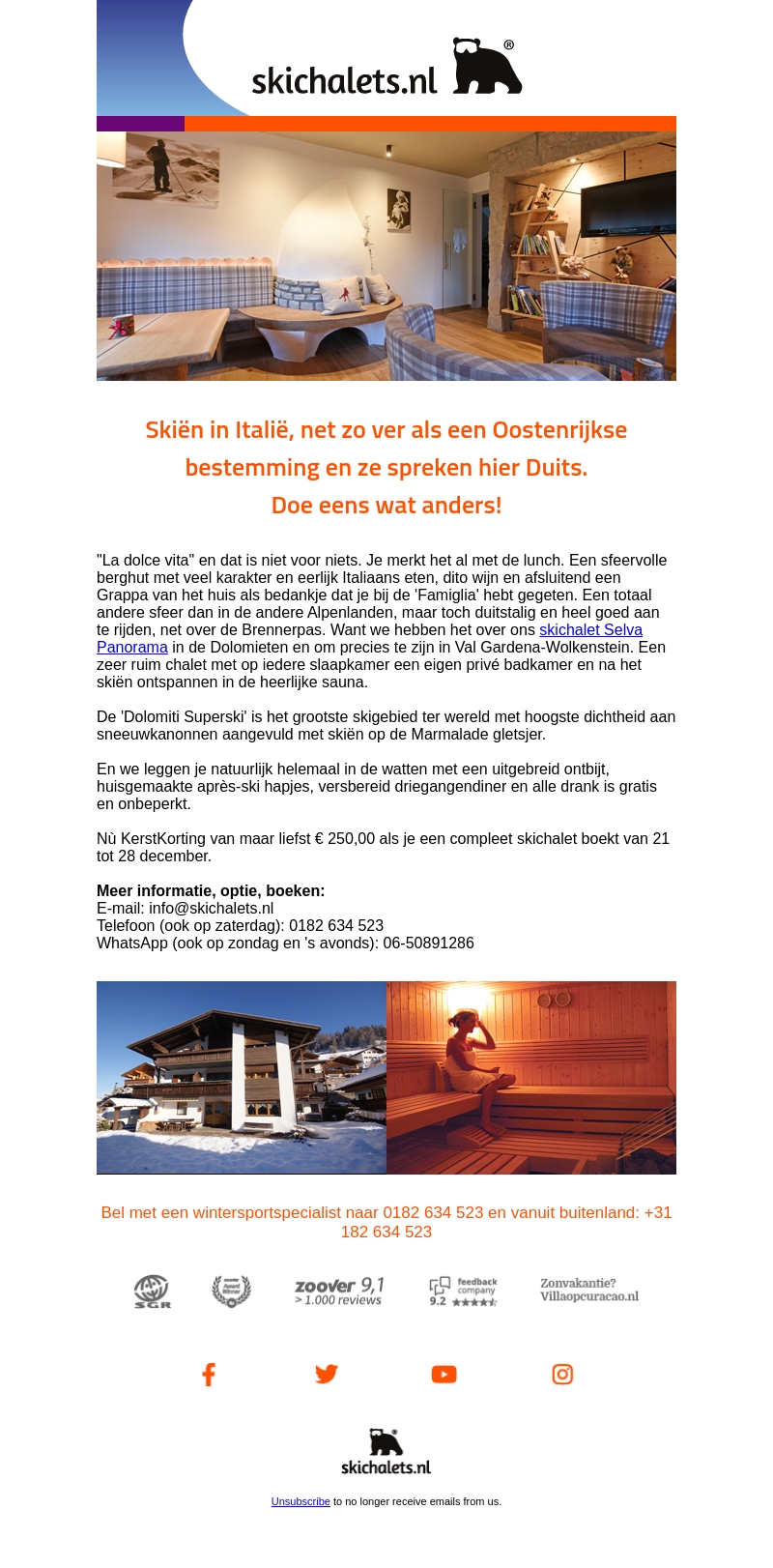 Net na de Oostenrijkse grens in Val Gardena Net na de Oostenrijkse grens in Val Gardena