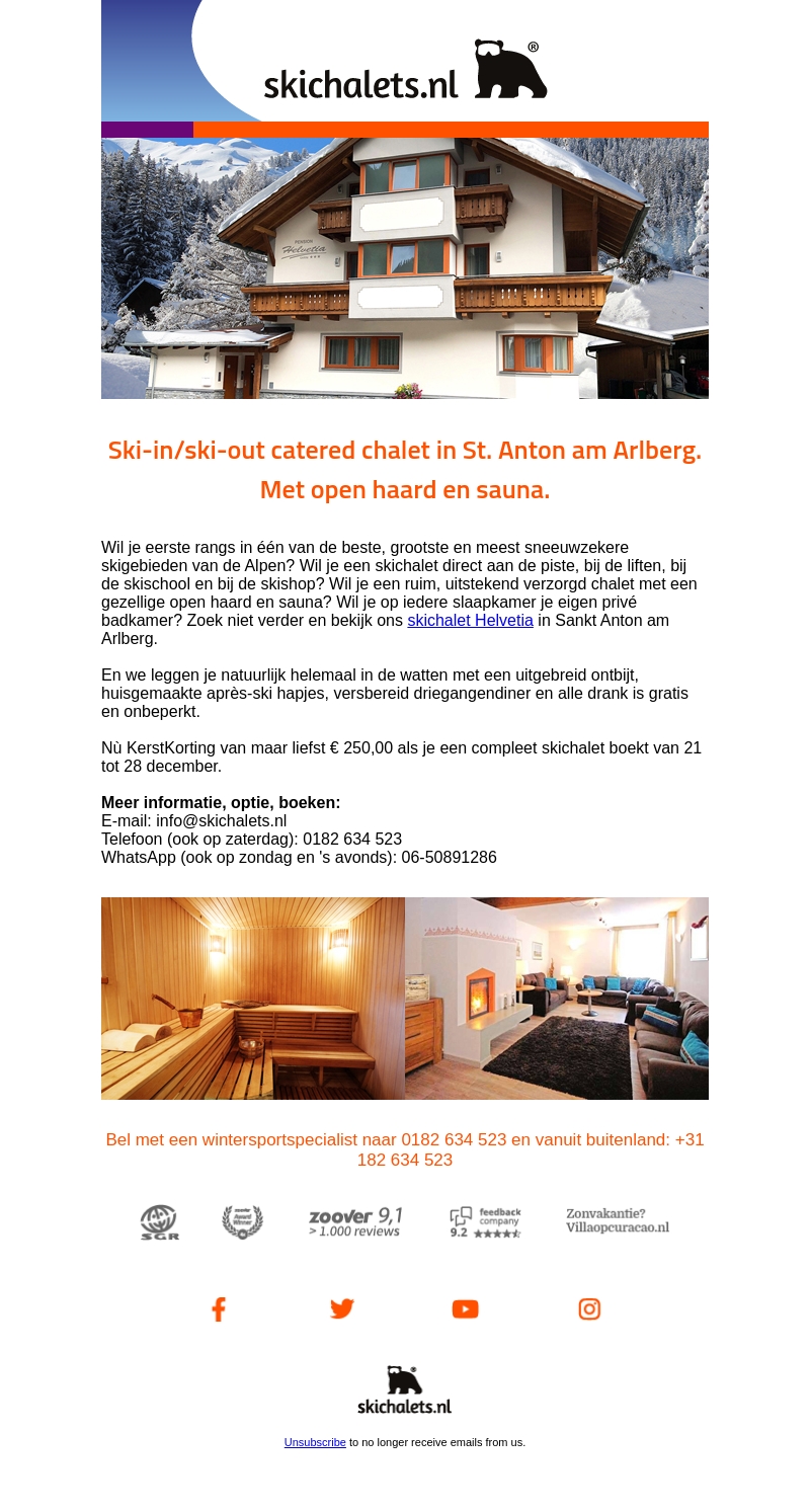 Skichalet direct aan de piste op toplocatie Skichalet direct aan de piste op toplocatie