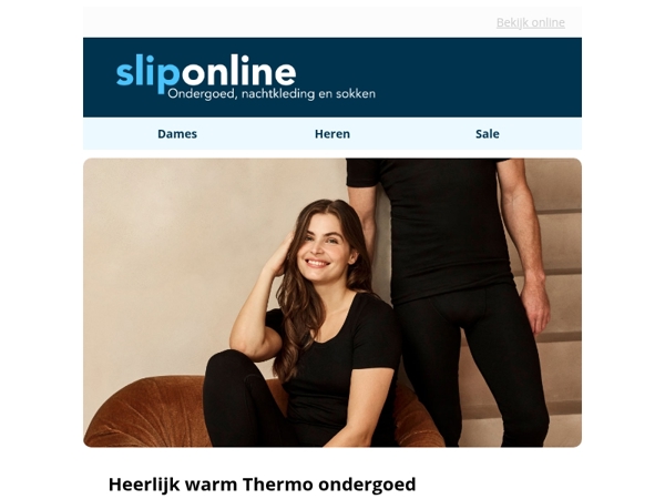 Heerlijk warm Thermo ondergoed ❄️