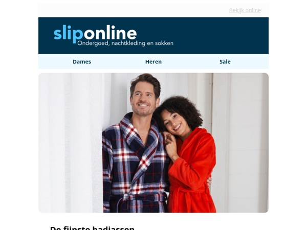 Bekijk onze nieuwste en fijnste Badjassen